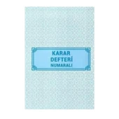 Gürmat 22x32 40 Yaprak Karton Kapak Karar Defteri Kod:080 - 1