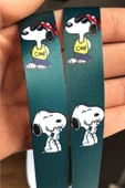Iphone 11 Uyumlu Snoopy Tasarım Tuşları Renkli Telefon Boyun Askılı Set Kılıf - 3