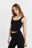 Kadın Geniş Askılı Likralı Body 3 lü Set - 5