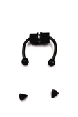 Siyah Mıknatıslı Piercing - 1