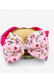 Desenli Lastik Bandana - 1