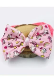 Desenli Lastik Bandana - 1