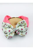 Desenli Lastik Bandana - 1