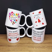 Öğretmenler Gününe Özel Baskılı Kupa Bardak 1 Adet - 1