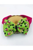 Desenli Lastik Bandana - 1