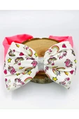 Desenli Lastik Bandana - 1