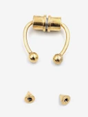 316 L Çelik Lüks Burun Piercıng - 1