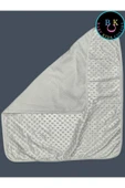 BABY KİDS COLORS Nohut battaniye bebek battaniyesi çift katlı welsoft&nohut - 4