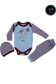 BABY KİDS COLORS 3'lü Taraftar Zıbın Takımı - 1