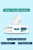 Iz Bırakmaz Yüzey Temizlik Havlusu Karbonat & Beyaz Sirke 100 Yaprak 3 Adet - 4