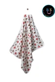 BABY KİDS COLORS Baskılı bebek battaniyesi 80*90 Çift kat - 1