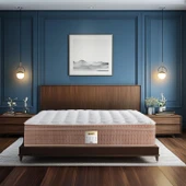 Homedius Nest Paket Yaylı Ortopedik Yatak  Beyaz 150x200 - 1