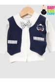 BABY KİDS COLORS Kutulu - Erkek Yenidoğan Kıyafetleri 5'li Hastane Çıkış Setleri Papyonlu Ayıcık Nakışlı %100 Pamuk - 5