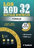 TUDEM YAYINLARI 8.SINIF LGS TÜRKÇE KOD 32 HAFTALIK DENEME - 1