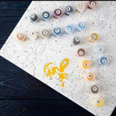 Işıltılı Orlov Sayılarla Boyama Seti thumbnail 3