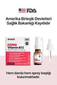 Anocin Methyl Cobalamin B12 Sprey 1000 mcg 2000 Ug 10 ml - 2