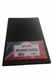 A4 Renkli Fotokopi Kağıdı Siyah 100 Lü Paket - 1