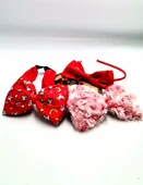 Renkli Desenli Taç Toka Bandana Set - 1