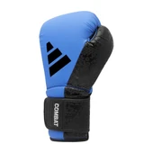 Adidas ADIC50TG Combat 50 Boks Eldiveni Mavi Mat Suni Deri Kick Boks Eldiveni - 2