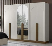 OLİMPOS MDF 6 KAPILI DOLAP thumbnail 2