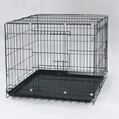Dayang Metal Köpek Kafesi Siyah 93x56.5x63.5 Cm - 1