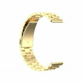 KNY Samsung Galaxy Watch 4 Classic 46 MM (22mm) İçin Klasik Model Metal Kayış-Kordon Gold - 1