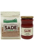 Sade Organik Pilavlık Bulgur 1000 Gr & Domates Salçası 650 Gr - 1