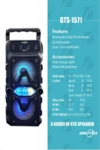 Torima GTS-1571 Siyah Mikrofonlu Bluetooth Hoparlör - 4