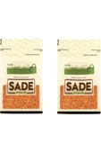 Sade Organik SADE ORGANİK KIRMIZI İÇ MERCİMEK 500 GR 2 Lİ PAKET - 1