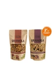 Sade Gurme 2'li Erik Badem Ve Elma Fındık Dut Kurusu Granola 360x2 gr - 1