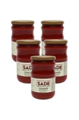 Sade Organik Biber Salçası 610 gr 5'li Paket - 1