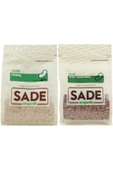 Sade Organik Organik Pirinç 500gr + Organik Yeşil Mercimek 500gr - 1
