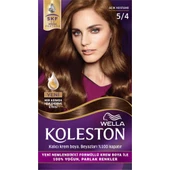 Wella Wella Koleston Kit Saç Boyası 5/4 Açık Kestane - 1