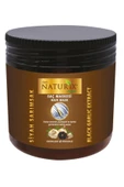 Naturix Tuzsuz Saç Maskesi Tüm Saç Tipleri Için Doğal Siyah Sarımsak Özlü 500 Ml Saç Bakım Maskesi - 4
