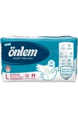 ÖNLEM Hasta Bezi Bel Bantlı Tekstil Yüzey Large Büyük (30 ADET) - 1