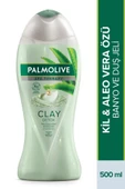 Palmolive Spa Therapy Clay Detox Kil ve Aloe Vera Özü Banyo ve Duş Jeli 500 ml - 1