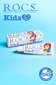 R.O.C.S. Rocs Kids 3-7 Yaş Meyveli Çocuk Diş Macunu Meyve Külahı 35ml. - 1