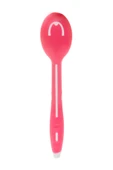 mycey Taşıma Kutulu Mama Kaşığı - Yumuşak Uçlu - Pembe - 4