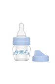 Wee Baby 0-6 Ay Mini Cam Alıştırma Bardağı Seti 30 ml - Mavi - 1