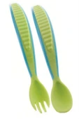 Neavita Bebeğinize Özel Kaşık Çatal Seti (bpa%0) 6 Ay+ / Yeşil - 1