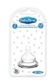 Babytime Bt103 Silikon Geniş Ağız Biberon Emziği No:2 - 1