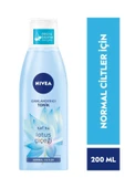 NIVEA Canlandırıcı Tonik 200 ml Normal Ciltler Yüz Temizleme Saf Su Ve Lotus Çiçeği - 1