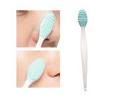 Ocean Ocean Burun Siyah Nokta Cilt Ve Yüz Temizleyici Temizleme Fırçası Dudak Peeling Fırça - Yeşil thumbnail 1