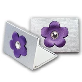 nascita Çanta Tipi Çiçek Desenli Makyaj Aynası - 1