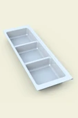 Mutfak Çekmece Içi Kaşıklık 104Cm X 48Cm Yanlar Ve Boydan 4Cm Kesilebilir, Beyaz - 8