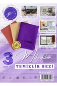 3 Adet Sihirli Dekoratif Temizlik Bezi 40*60 Cam Ev Araba Temizliği - 2