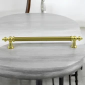 Osmanlı Metal Altın Kulp 192 mm 19.2 cm Mobilya Çekmece Mutfak Dolabı Dolap Kapak Kulplar Kulb Kulpu thumbnail 3