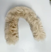 Unısex Kapşonlu Kürklü Astarı Yünlü Premium Bebek Hırka - 5