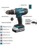 Makita HP488D002 Darbeli Matkap Vidalama 18V 1,5AH Çift Akü - 3