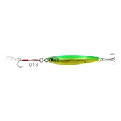 Lucky John Basara Jigger 80 Gr Green Gold Glass - 1